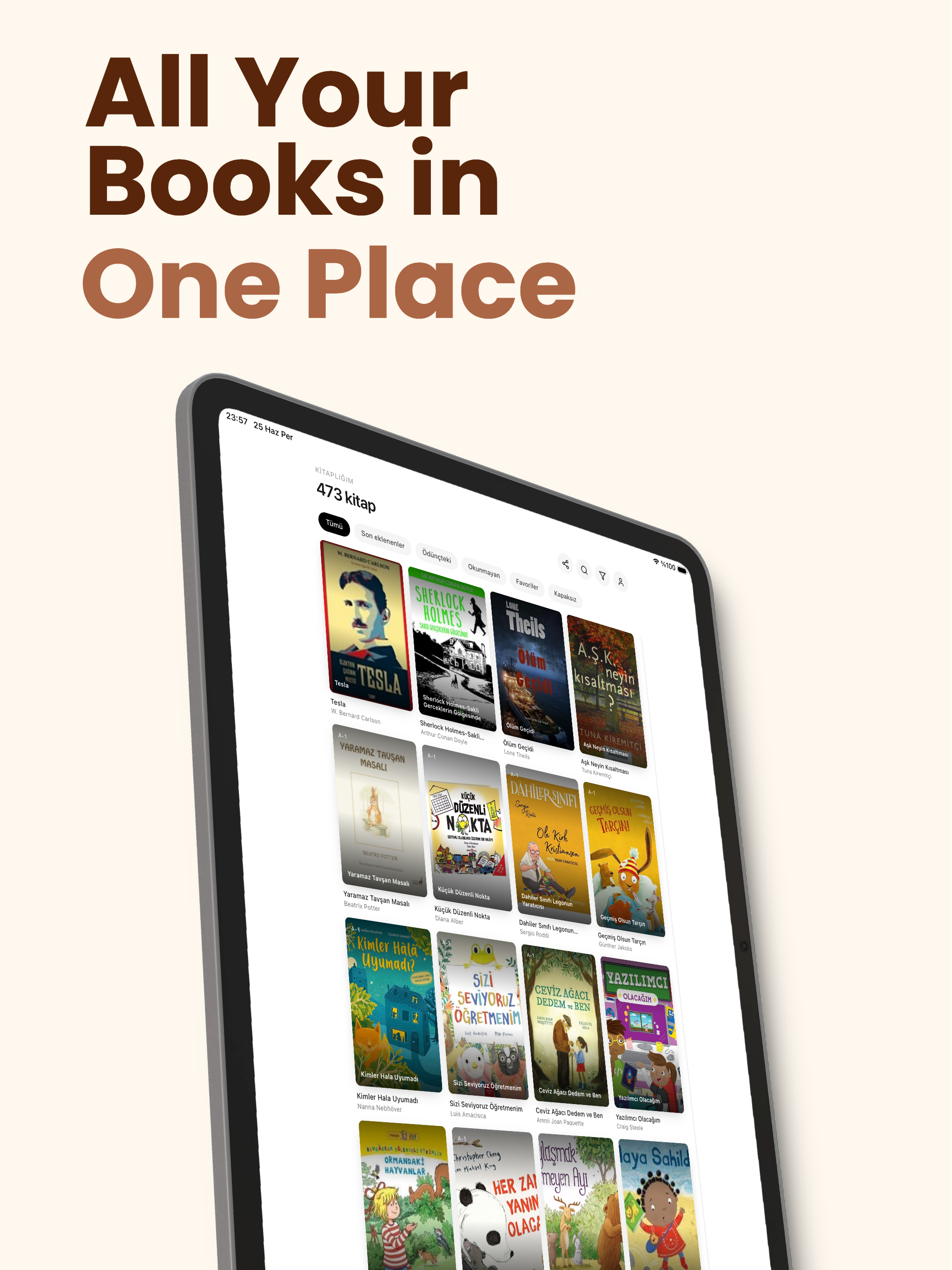 Rafım: Book Tracker & Shelf