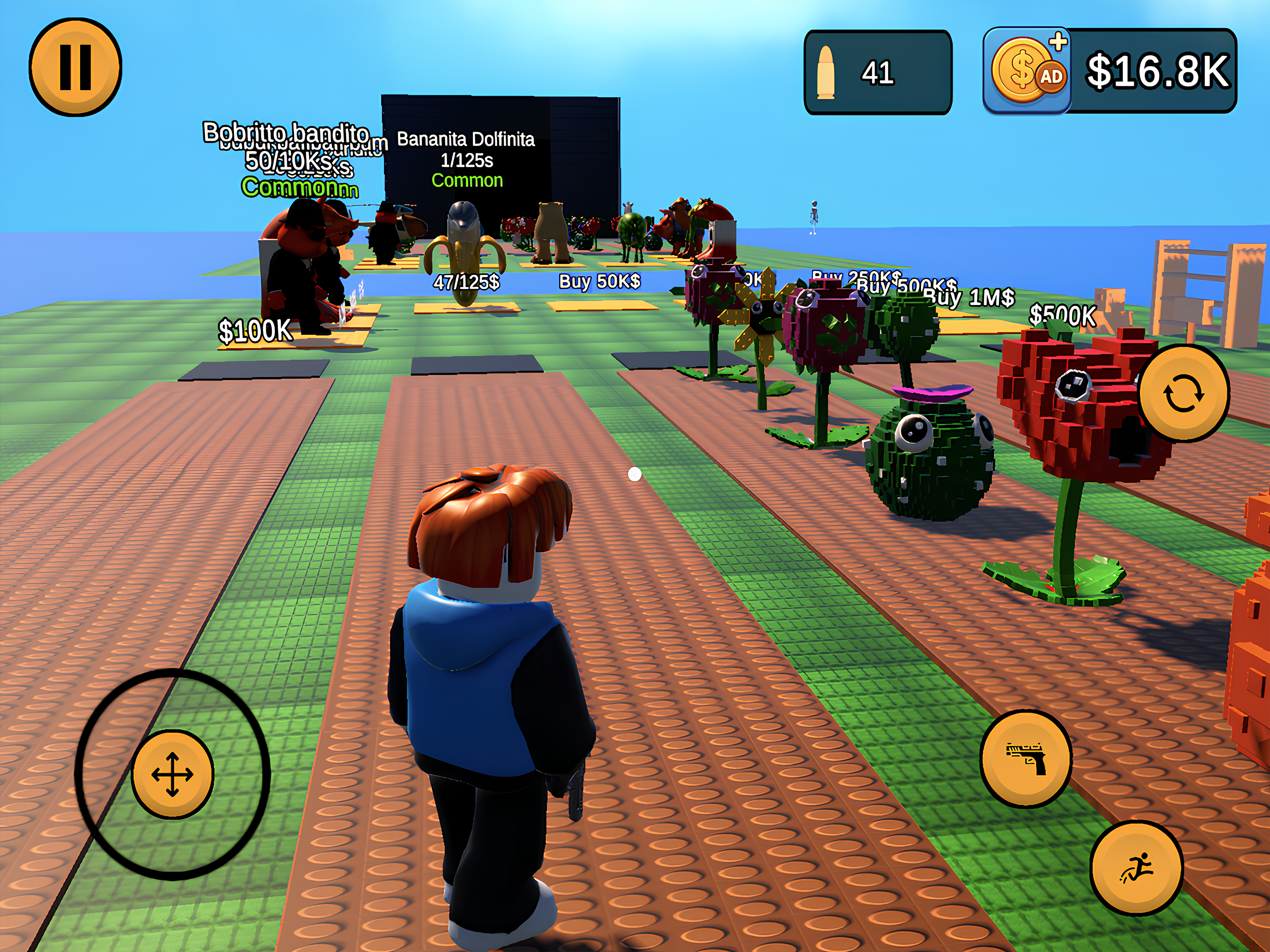 Plants Vs Brainrot Obby Roblox