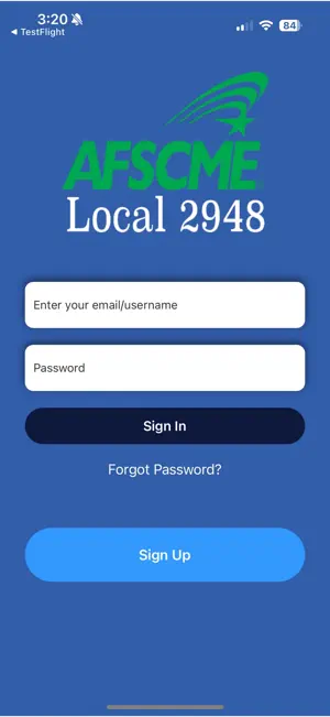 AFSCME 2948 screenshot 1