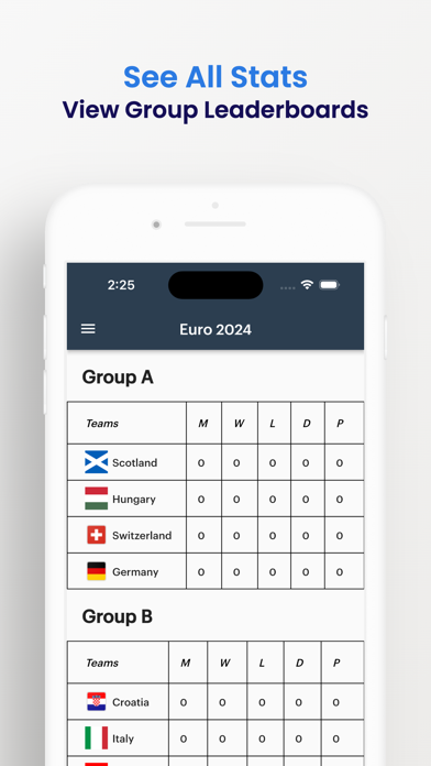 Euro Cup 2024:Livescore Soccer Screenshot