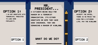 Pixel Presidency iPhone screenshot