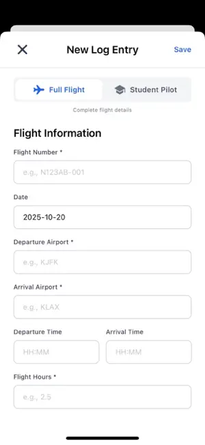 Pilot Logbook and Calculator screenshot 3