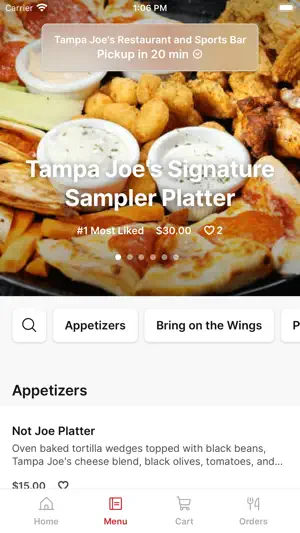 Tampa Joe's Restaurant screenshot 2