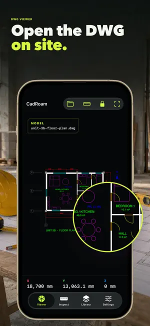 DWG, STL & 3D CAD File Viewer screenshot 1