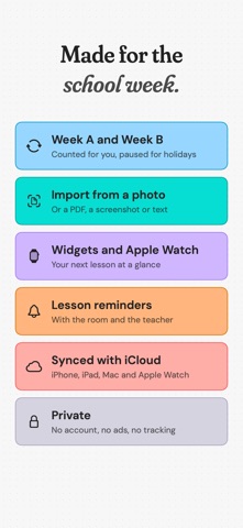 Term: School Timetable screenshot 9