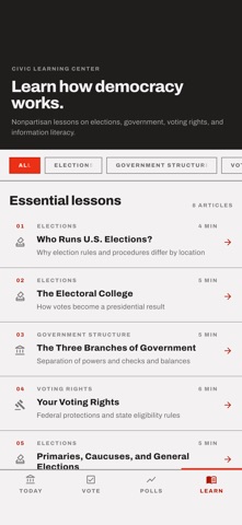 US Elections 2026 Screenshot 3 of 6
