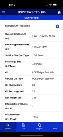 Copeland Mobile iPhone screenshot