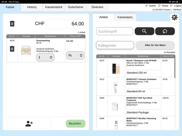 getBUTIK Kassensystem v2