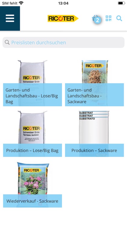 RICOTER – Profi Shop