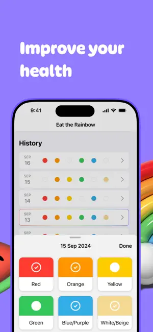 Rainbow Diet - Eat the Rainbow screenshot 3