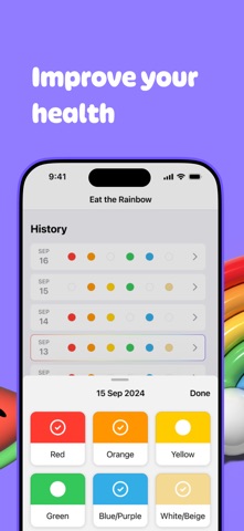 Rainbow Diet - Eat the Rainbow screenshot