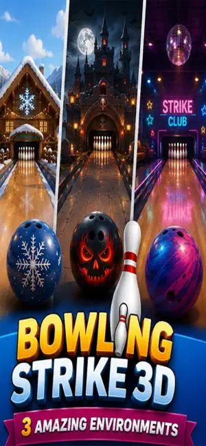 Bowling Strike 3D – NexBowling screenshot 4