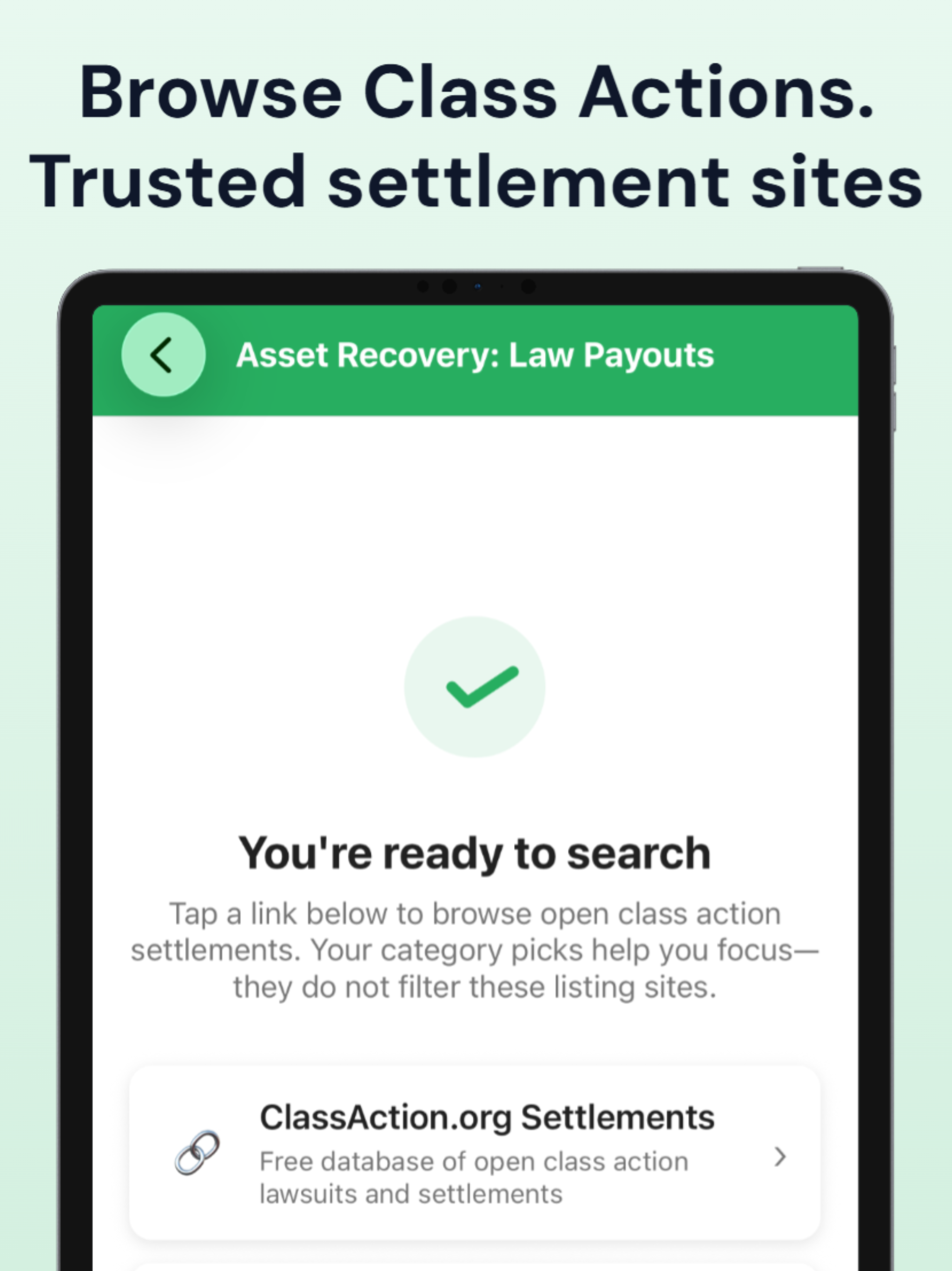 Asset Recovery: Law Payouts screenshot 9