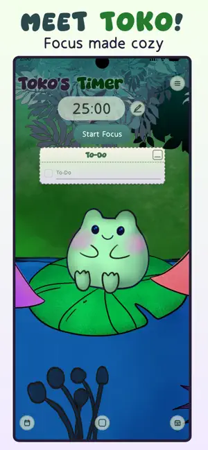 Toko's Cozy ADHD Focus Timer screenshot 1