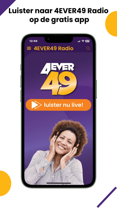 Screenshot #1 pour 4EVER49 Radio