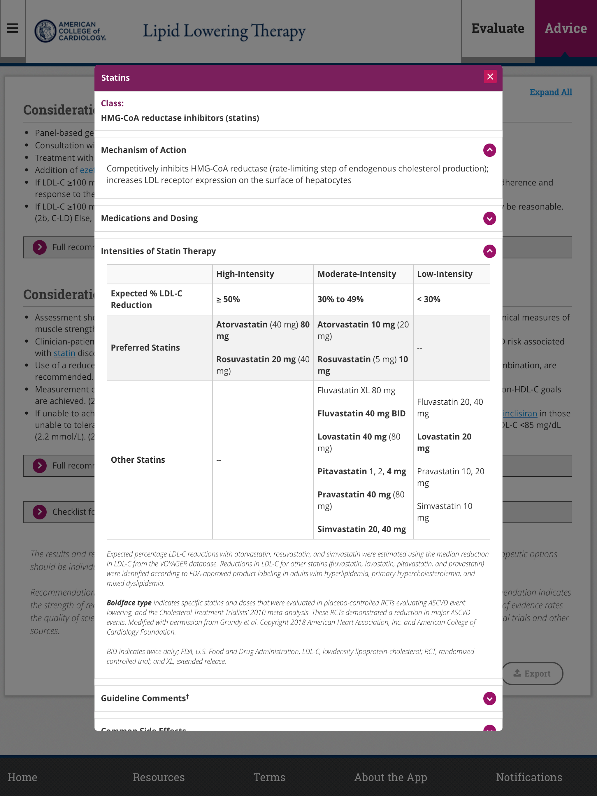 Lipid Manager