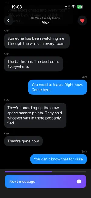 Hushline: Chat Story screenshot 2