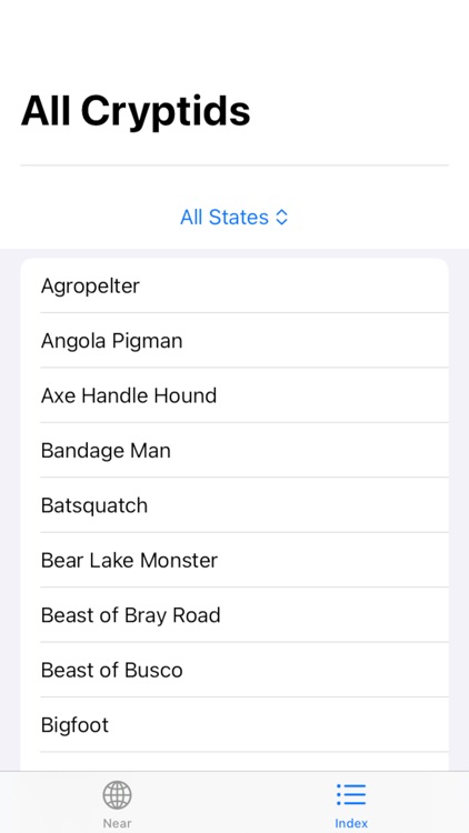 Cryptids Near Me screenshot-3