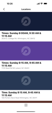 App screenshot