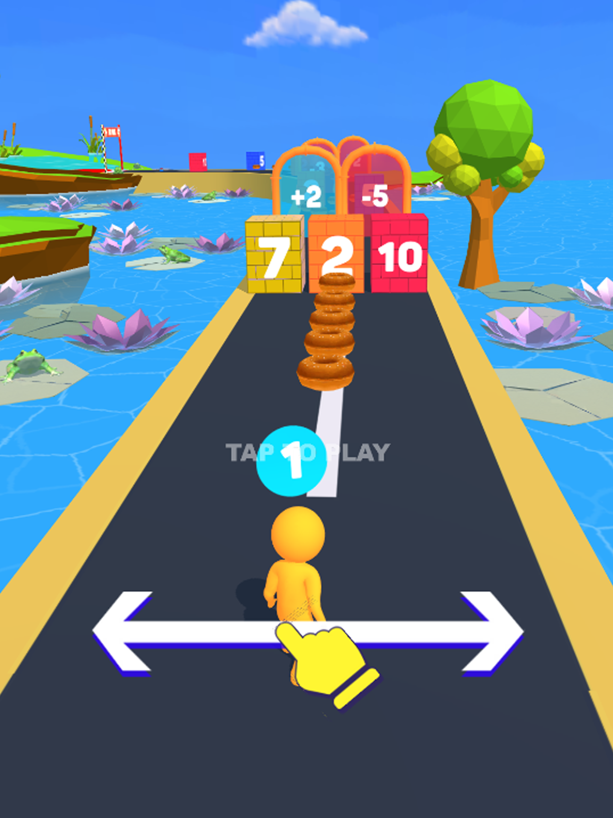 StickMan Runner:Rush 3D Race screenshot 7