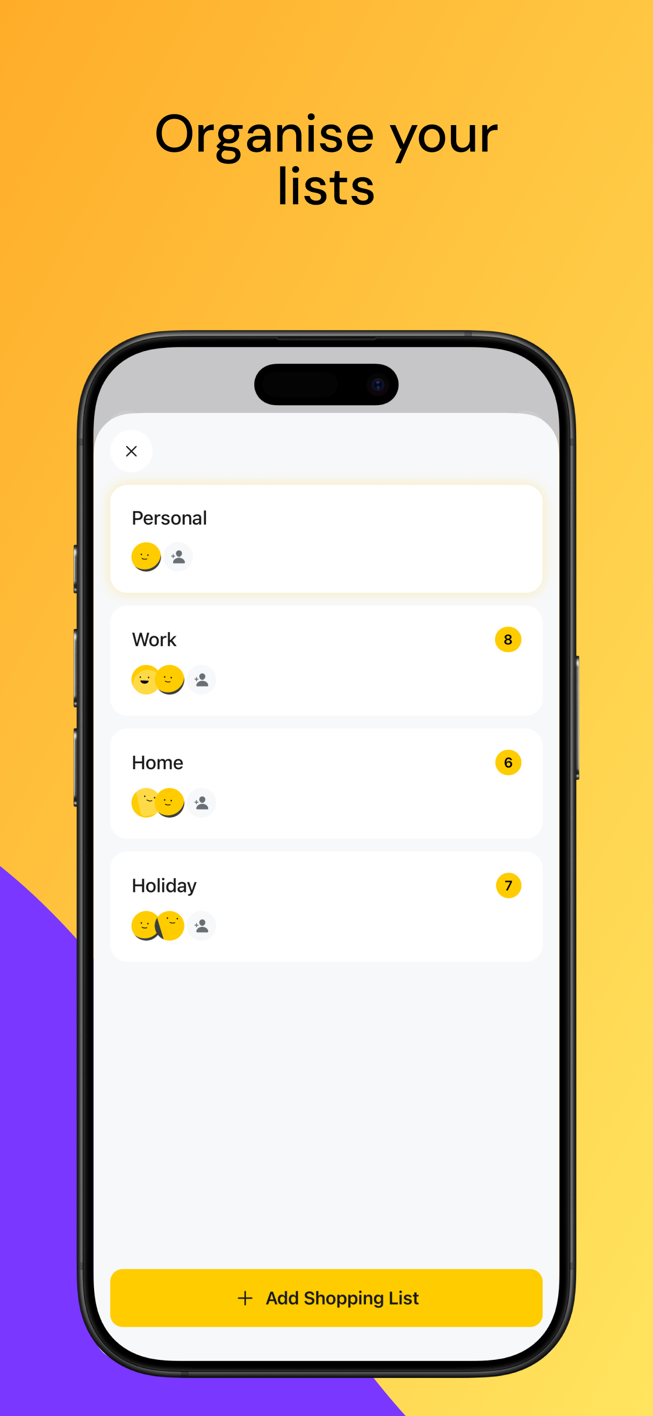 Bring Bananas - Shopping List screenshot 4