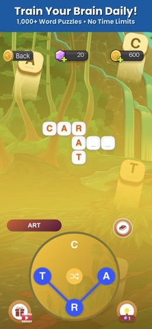 Word Search & Crossword Puzzle iPhone screenshot