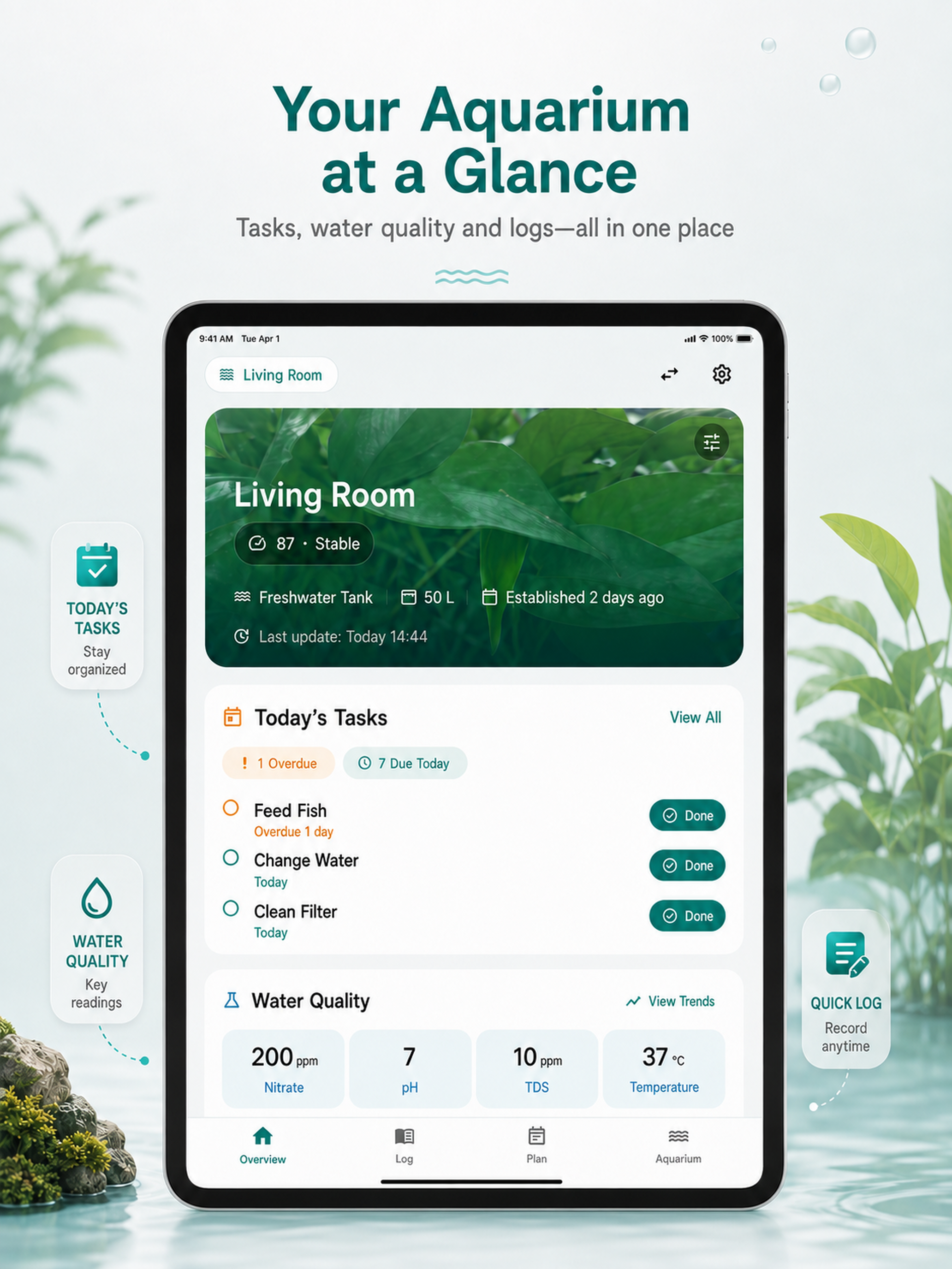 Aquarium Log: Tank Tracker screenshot 6