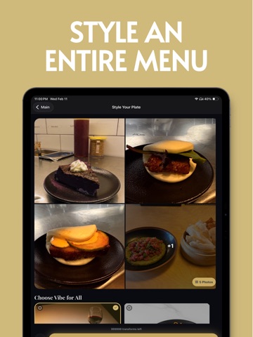 Plated Studio iPad screenshot