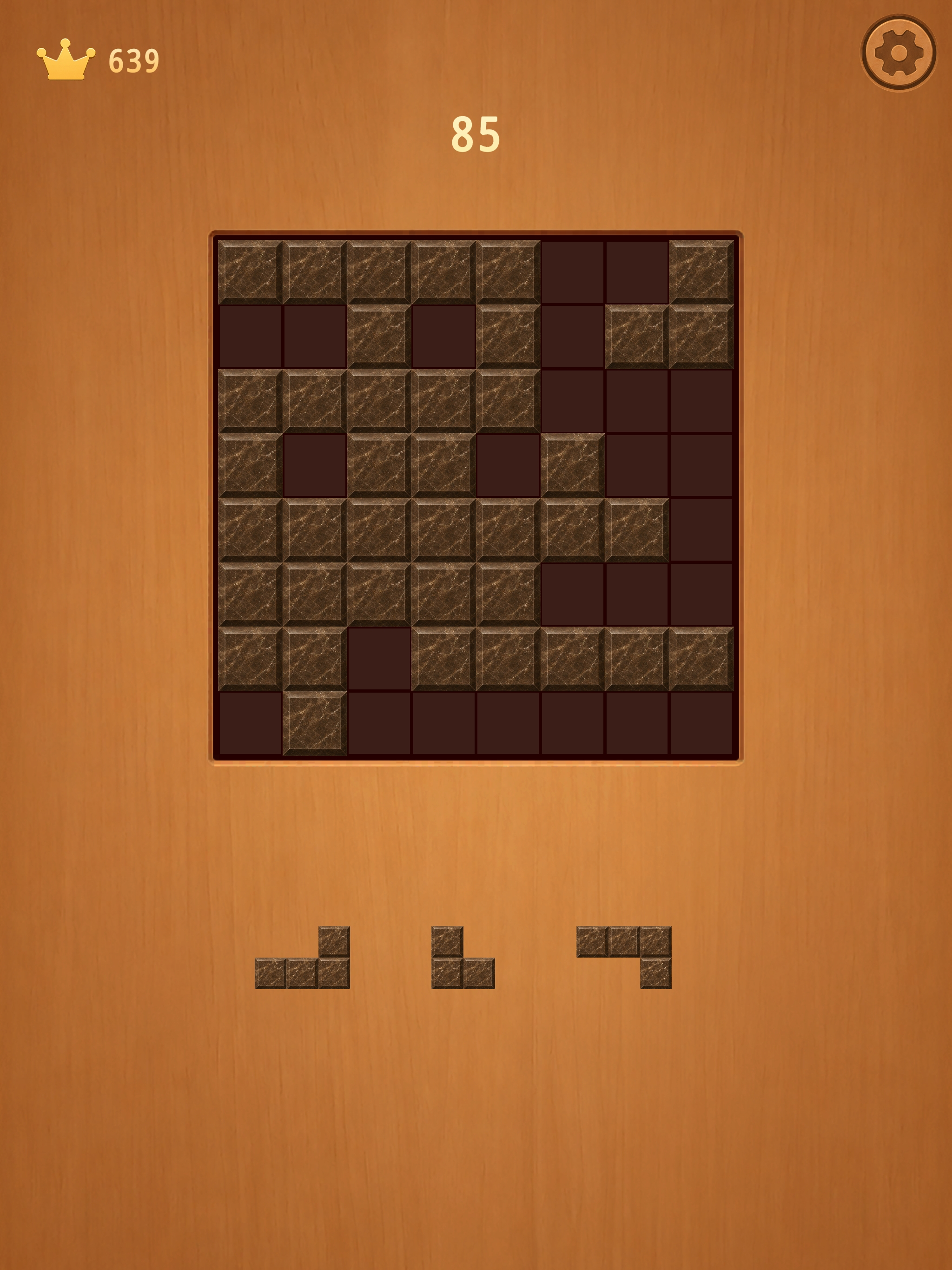 Wood Block Crush: Puzzle 3D