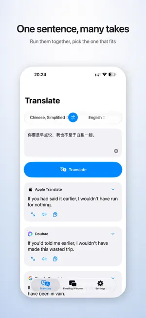 Crosslate screenshot 1