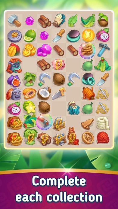 Merge Islanders: Tropical Town Screenshot