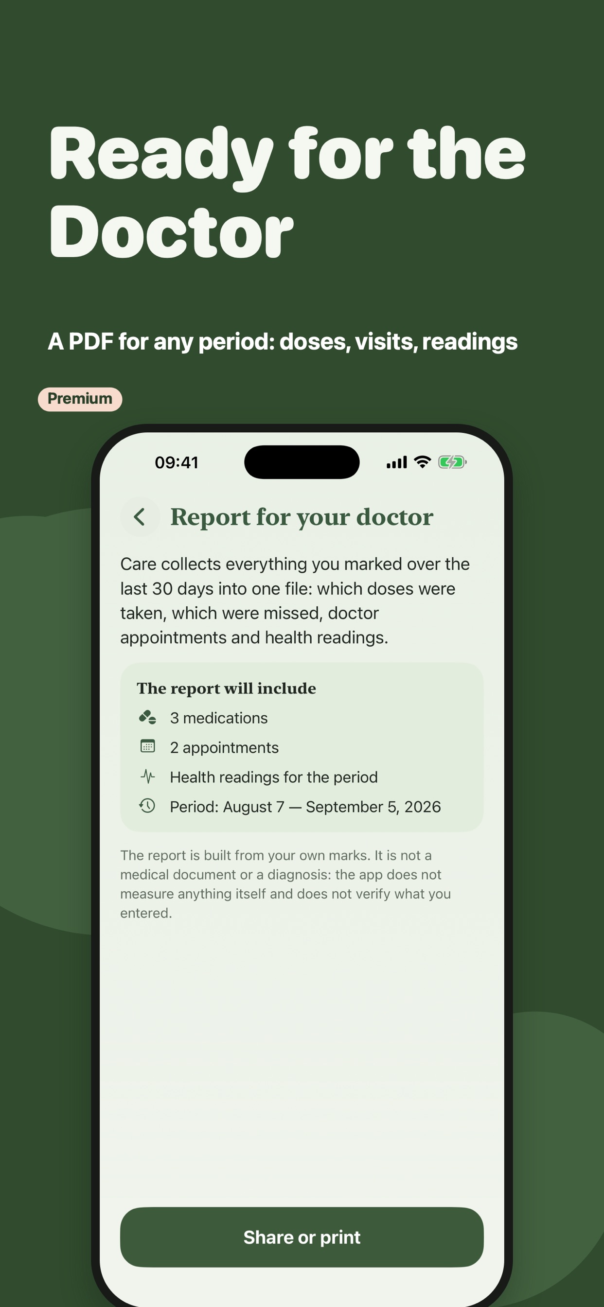 Screenshot 6 of Care: Medication Reminder