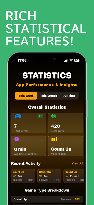 Darts Log One Screenshot 2 of 5