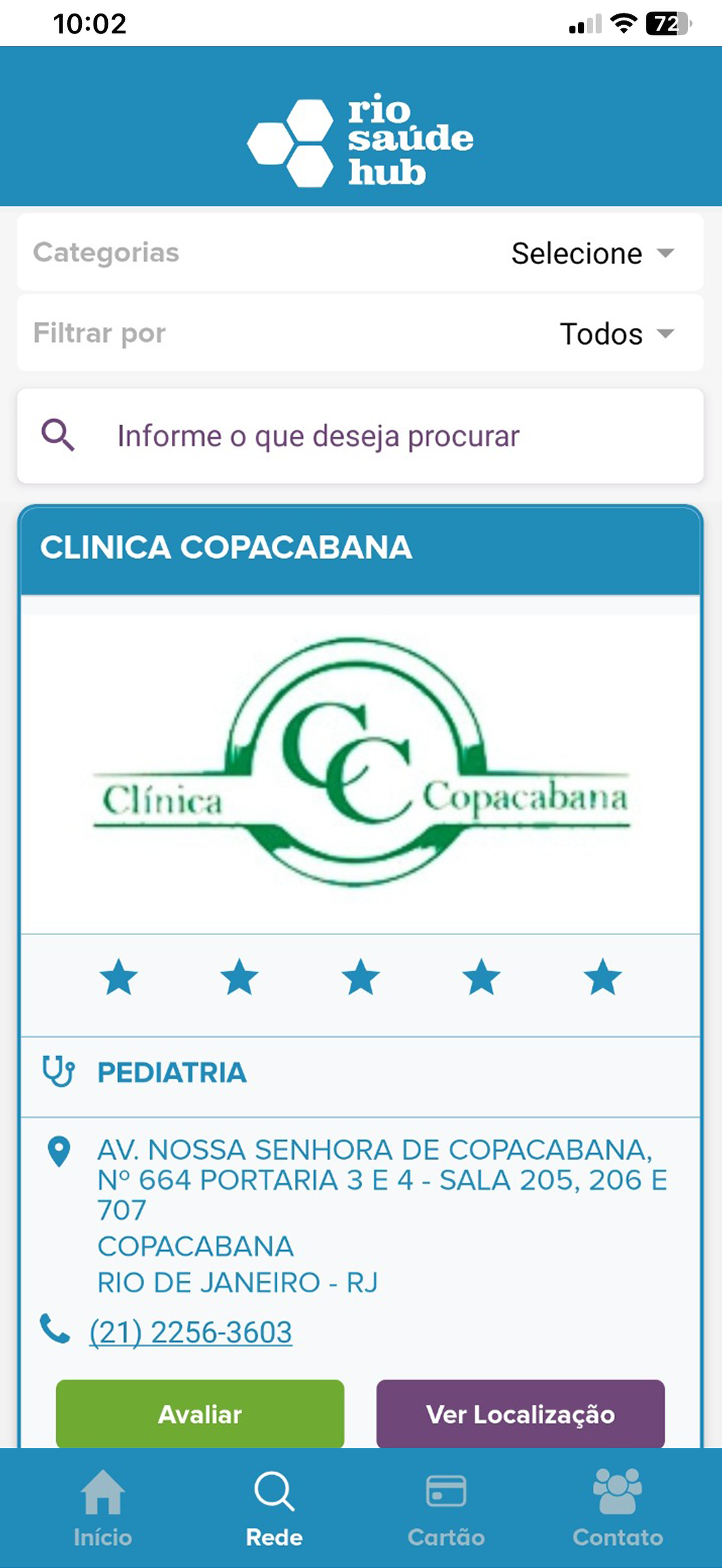 Rio Saúde HUB screenshot 4