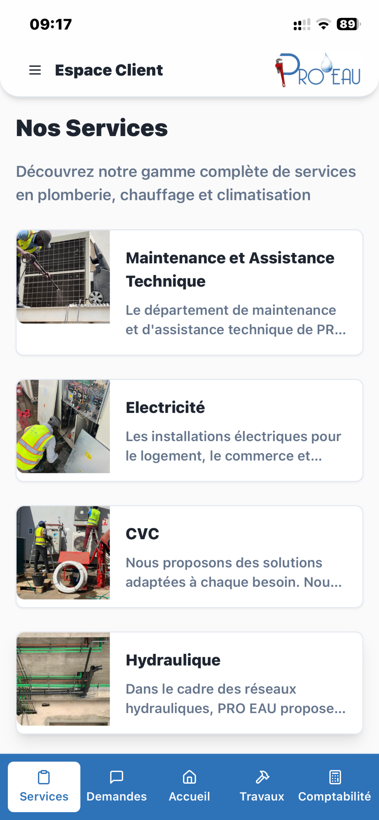 PROEAU Online