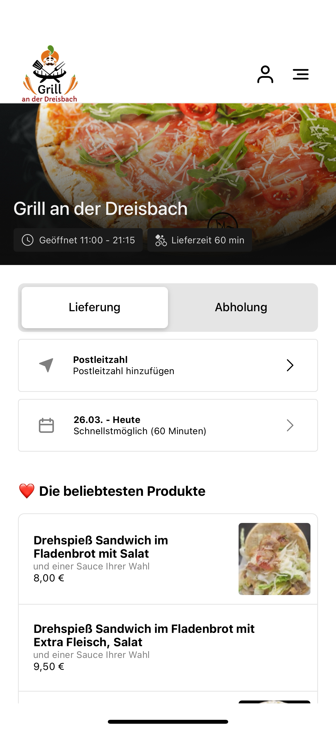 Grill an der Dreisbach