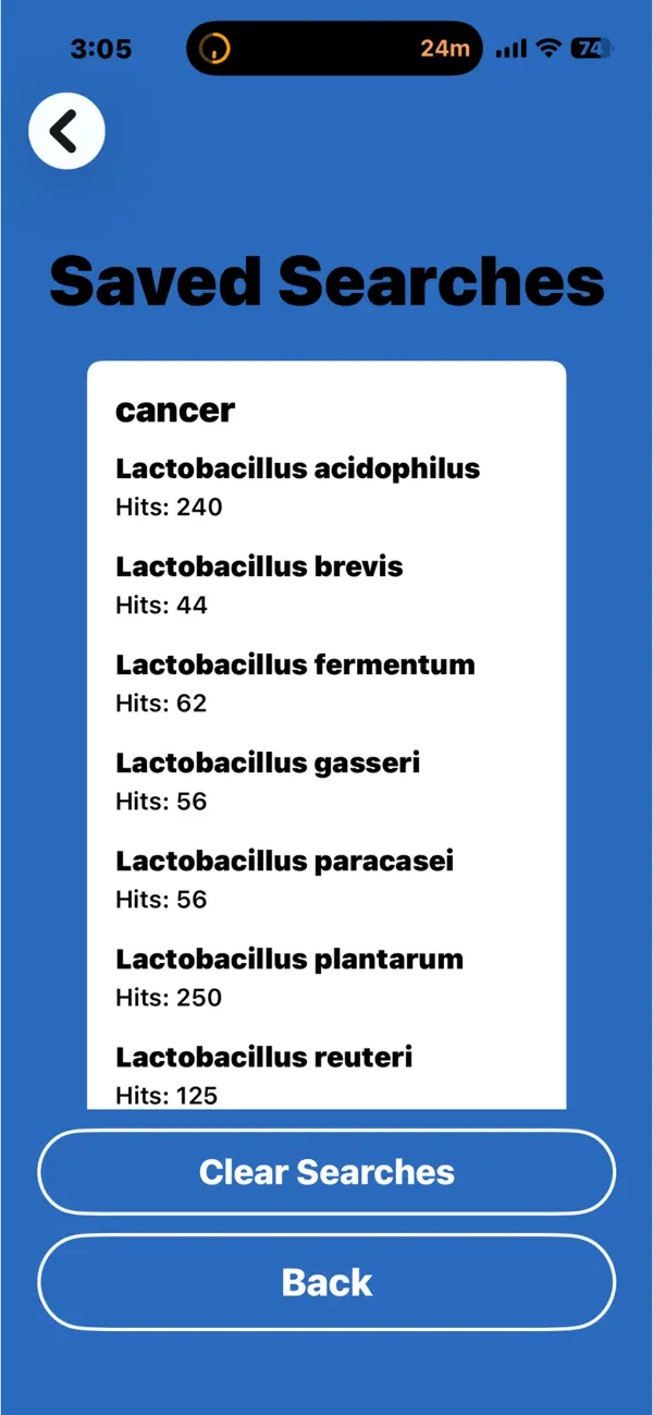 #3. Probiotic Search (iOS) Ved: Mark Brudnak