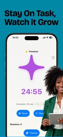 Focus Bloom: Pomodoro Timer Screenshot 3 of 4