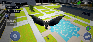 Wild Crow Bird Simulator Screenshot 1 of 1