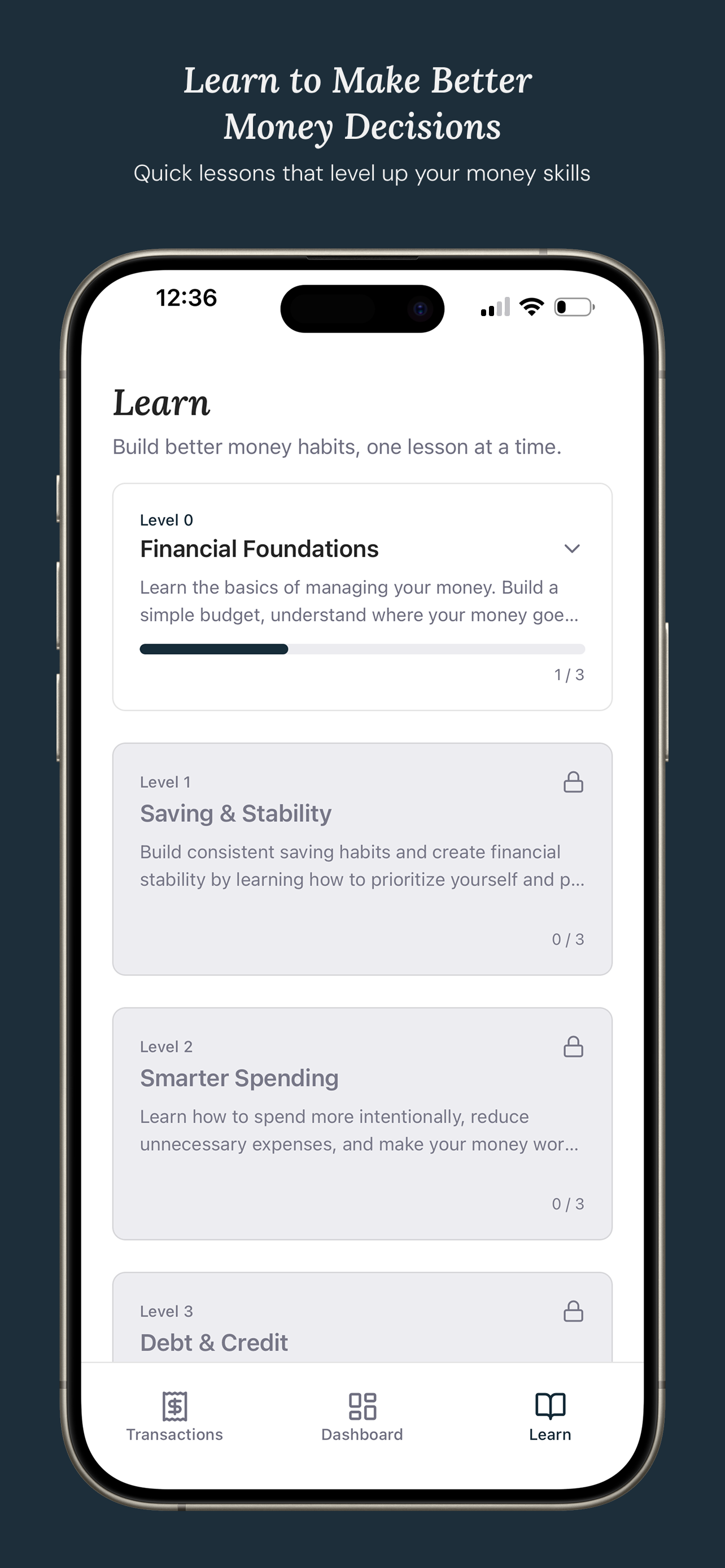 Thrive: Personal Finance