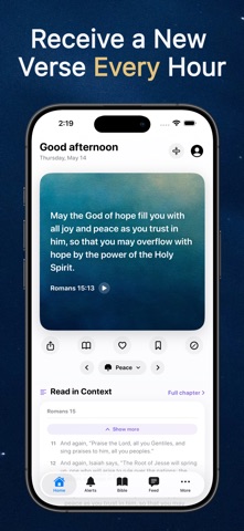 Bible Hour: Daily Verse Alerts screenshot