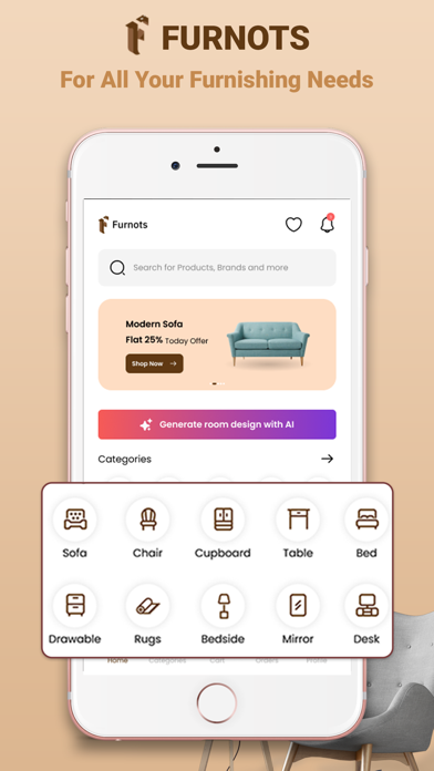 Furnots - Buy Furniture Online Screenshot