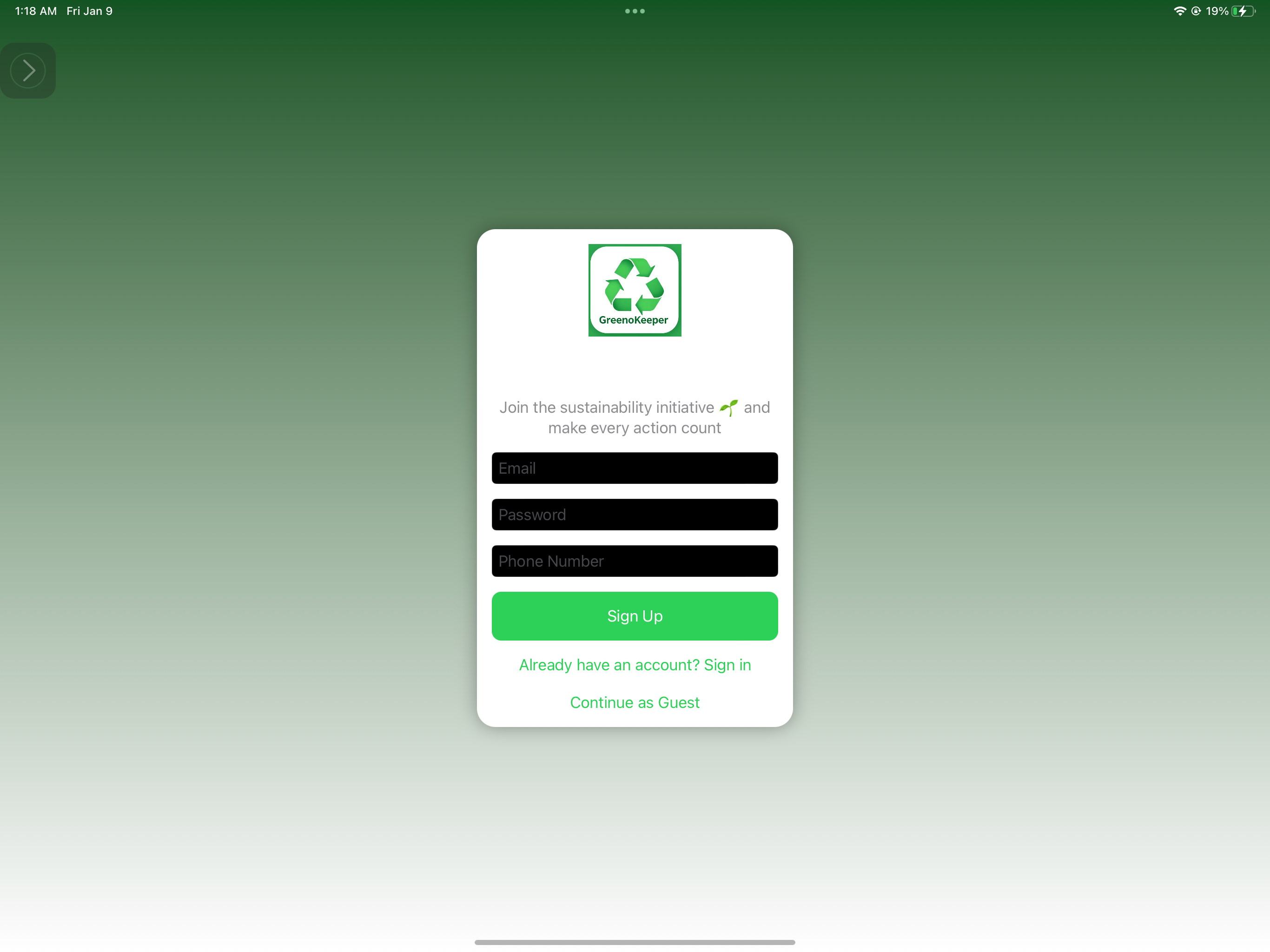 GreenoKeeper App screenshot 10