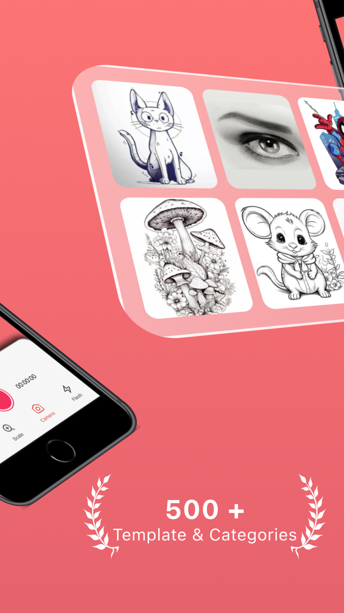 AR Drawing Projector Sketcher