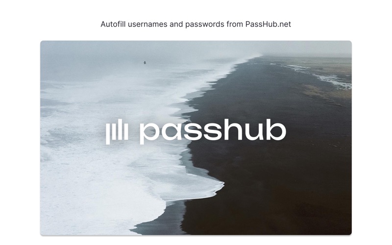 PassHub.net screenshot