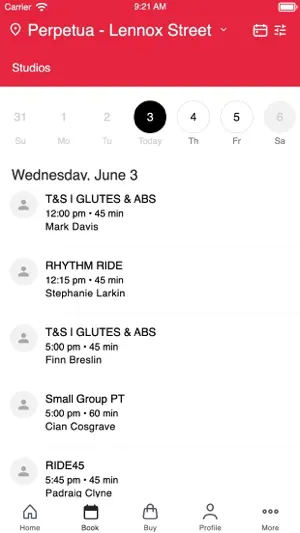 Perpetua Fitness screenshot 2