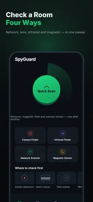 SpyGuard: Hidden Cam Detector screenshot 1