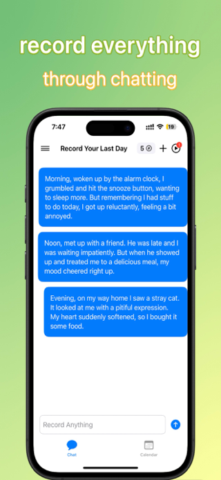 record your last day Screenshot 1 of 3