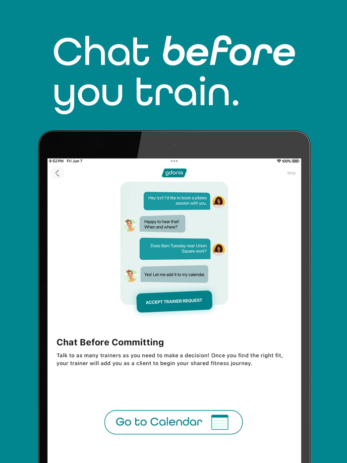 Adonis Find A Fit Pro Now