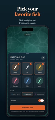 Koi Pond: Feed the Fish screenshot 4